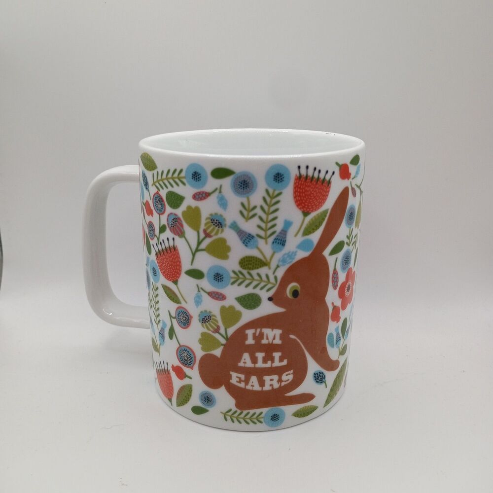 Dansk I'm all ears rabbit mug